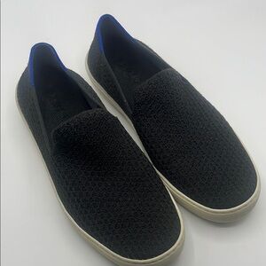 Women’s Rothy’s  Black and Blue Slip-On Shoes
